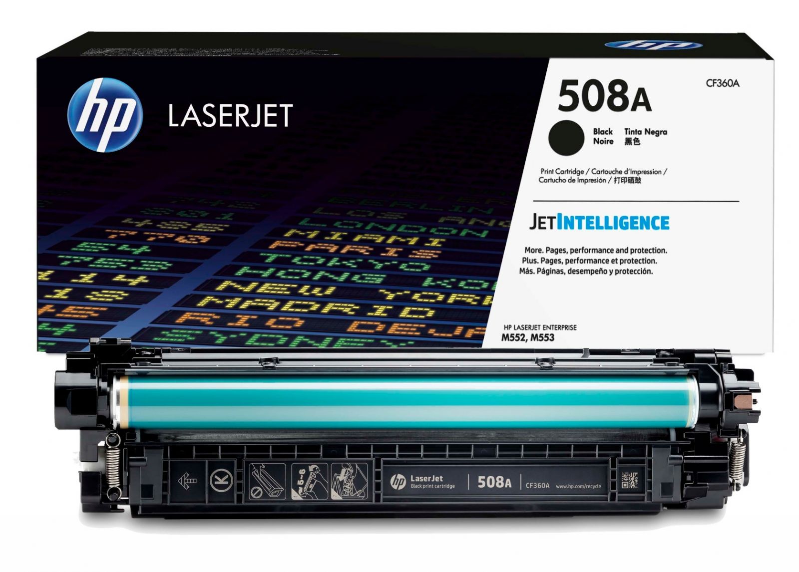 HP 508A fekete toner (CF360A) eredeti